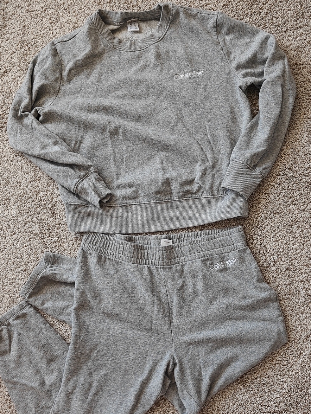 Calvin Klein Light Gray Sleepwear/ Lounge Set